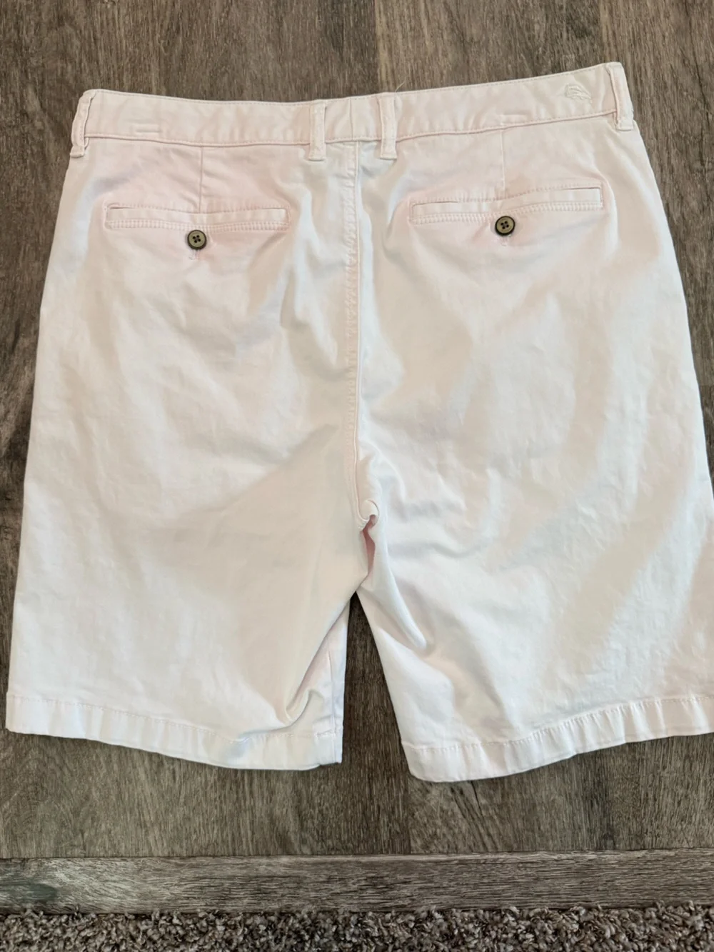 Tommy Bahama Boracay Chino Shorts Mens 34 Stretch Flat Front Shellrosa Tencel